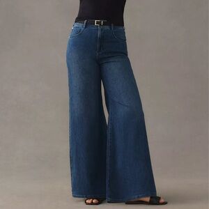 Anthropologie Pilcro High-Rise Wide-Leg Trouser Jeans (27)
